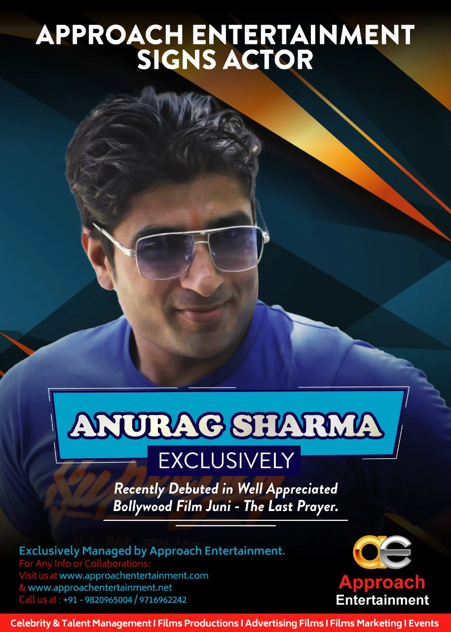 Anuragg Sharma in a cinematic portrait